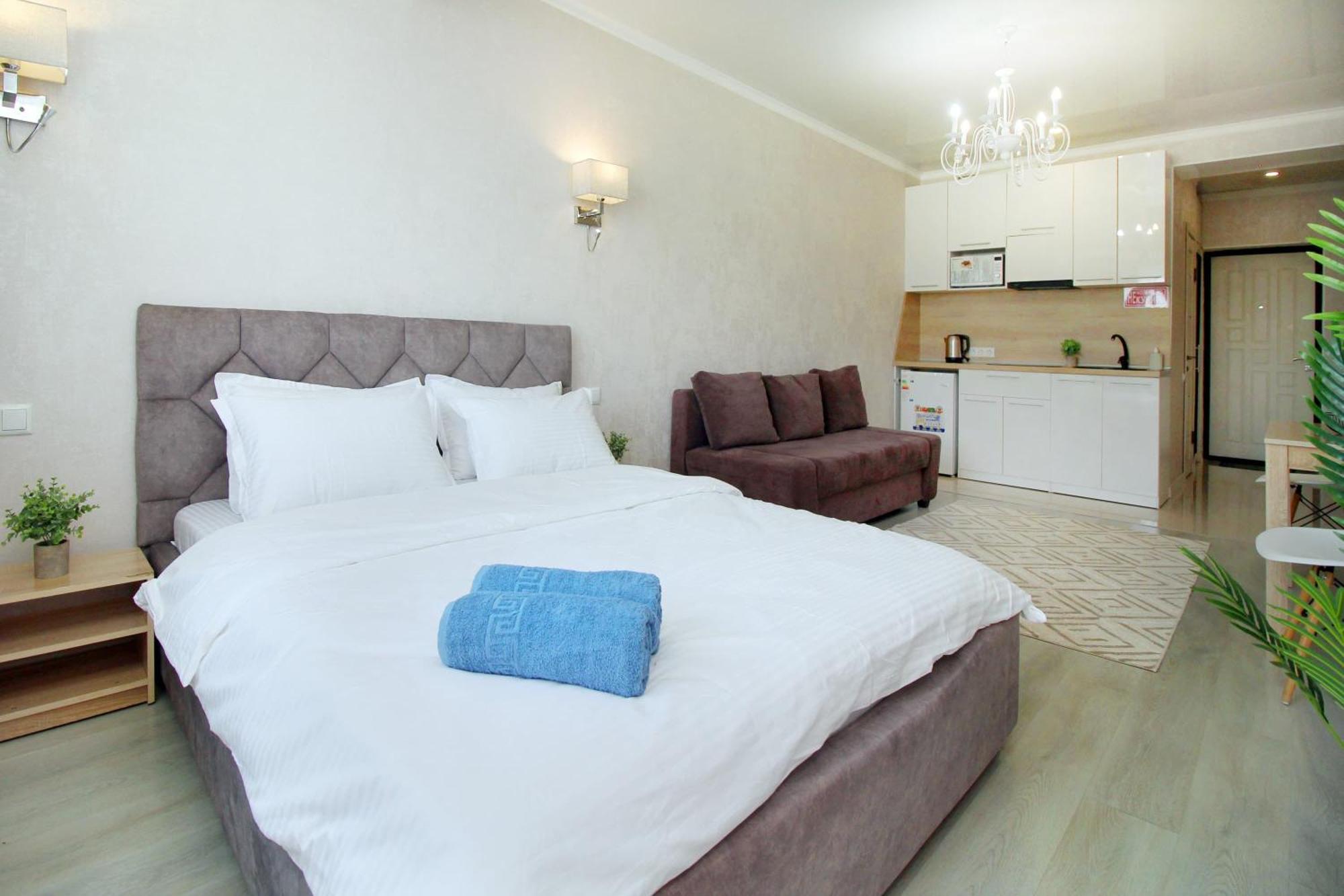Almaty Cozy Apart Hotel Luaran gambar