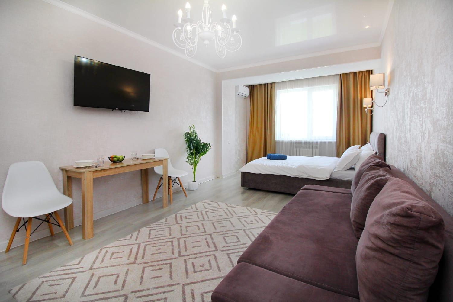 Almaty Cozy Apart Hotel Luaran gambar